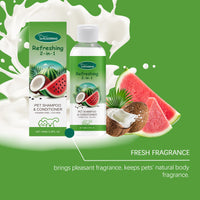 2-In-1 Pet Shampoo Conditioner Watermelon Flavor 100ml